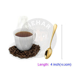 Juego de Cucharas Recubiertas de Oro de Alta Calidad al por Mayor, Juego de Cucharas Recubiertas de Oro Multiusos de Primera Calidad - Product Image 2