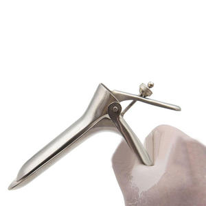 Spéculum vaginal en acier inoxydable avec poignée confortable, instrument médical durable - Product Image 2