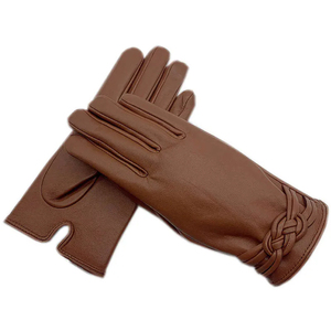 Gants en cuir de mouton tendance, très demandés, pour le travail, la conduite, les occasions décontractées et les soirées, confortables et unisexes - Product Image 3