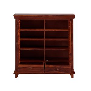 Saleem International Solid Sheesham Wood Shoe <b>Rack</b>,Honey Finish - Product Image 4