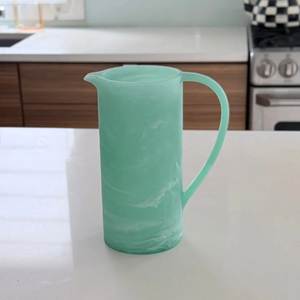 Premium Contemporary Resin Serving Jug with Elegant Artistic Finish for <b>Water</b> Juice Beverage Presentation and Luxury Interior - Product Image 1