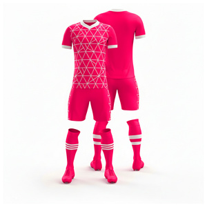 Ensemble d'uniformes de football par sublimation, fabricant professionnel |   Tailles pour hommes, femmes et jeunes |   Vêtements de sport légers et à séchage rapide - Product Image 6