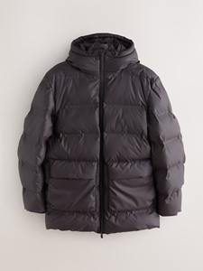 Veste parka matelassée à capuche pour homme, marron foncé, longueur mi-longue, isolée, pour l'hiver, sur mesure, OEM, ODM, vente en gros - Product Image 6