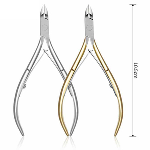 Pince à cuticules à double ressort approuvée pour manucure et pédicure, en acier inoxydable allemand, pour la beauté des ongles - Offre Spéciale - Product Image 2