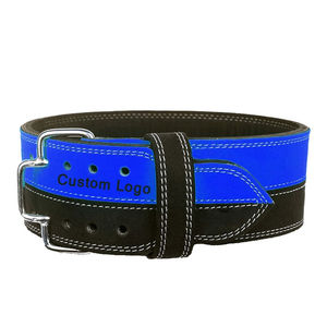 Gym Fitness Bodybuilding Power Lifting Natural Rubber PVC Non-Slip Waterproof Breathable <b>Training</b> <b>Weight</b> Lifting Belts - Product Image 6