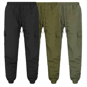 Custom <b>Men's</b> Casual <b>Stretch</b> Heavyweight Hip Hop Corduroy Trousers Premium Slim Fit Cargo Pants Multi Pockets High Waist - Product Image 6