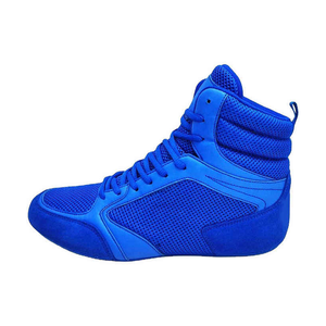 Zapatos de Boxeo OEM con Construcción de Malla Transpirable, Suela Ligera, Ajuste Seguro en el Tobillo y Servicio de Fabricación con Logotipo Personalizado - Product Image 2
