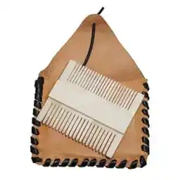 Peigne à cheveux en os naturel de qualité supérieure, artisanal, style viking moderne, FAIZA CRAFT, 12 cm, confortable, sain, tendance, Inde, pour la tête - Product Image 5