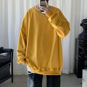 Sweat-shirt pour homme style streetwear, coupe ample et design minimaliste uni - Product Image 1