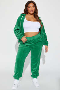 Ensemble de vêtements de détente en velours de couleur unie pour femmes, survêtement en velours à manches longues, tenue deux pièces en velours doux pour femmes - Product Image 3
