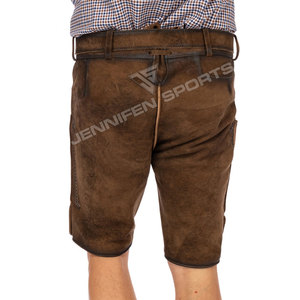 Nuevos Pantalones Cortos Bávaros Tradicionales para Hombre, Lederhosen de Piel de Cabra, Personalizados y Exclusivos para el Oktoberfest - Product Image 6