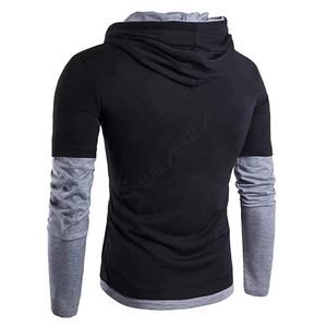 Sweat à capuche 100% coton pour hommes, pull surdimensionné, vêtements décontractés, sur mesure, pull-over - Product Image 4