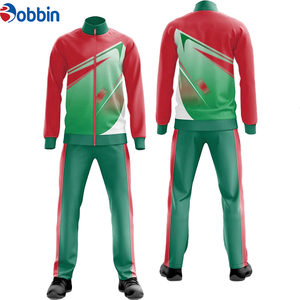 Ensemble de survêtement bleu clair pour homme Bobbin, fermeture éclair intégrale, col montant, tenue de sport respirante pour le jogging et tous les sports - Product Image 5