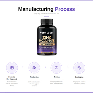 Capsules de picolinate de zinc en gros, fabrication OEM ODM, fournisseur d'usine - Product Image 3
