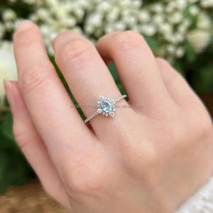 14K Or Rose Vintage Style Radiant Cut Lab Grown Diamant Bague de Fiançailles Anniversaire de Mariage Certifié IGI Fête des Femmes - Product Image 6