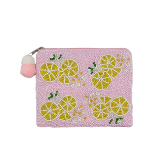 BY MULTI CRAFT Porte-monnaie promotionnel personnalisable en perles de rocaille brodées, cadeau brodé de perles ethniques fait main - Product Image 6