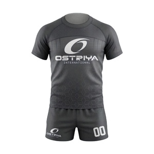 Wholesale OEM Service Crew Neck Short Sleeve Men's <b>Volleyball</b> Uniforms Front Logo Printed Breathable Quick Dry Custom Team Name - Product Image 1