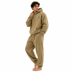 Combinaison en polaire surdimensionnée pour homme, en tissu polaire doux, coupe ample et décontractée, toucher doux et chaleur confortable pour les voyages hivernaux et les occasions décontractées. - Product Image 6