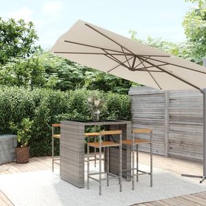 Ensemble de bar de jardin gris - Product Image 1