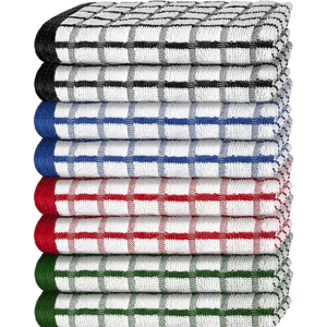 ผ้าเช็ดจานผ้าฝ้ายสีดำ 100% คุณภาพสูงจากผู้ผลิตอินเดีย ขายส่งจำนวนมาก - Product Image 4