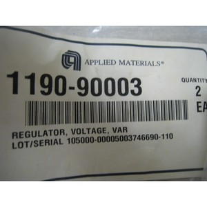 Régulateur de tension AMAT 1190-90003, Var, 323690 - Équipements et pièces semi-conductrices d'occasion fiables à l'échelle mondiale chez - Product Image 5