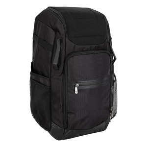 Unisex <b>Black</b> Tactical <b>Backpack</b> With Mesh Side Pockets Zippered Compartment Capacity Shoulder Strap Design - Product Image 3