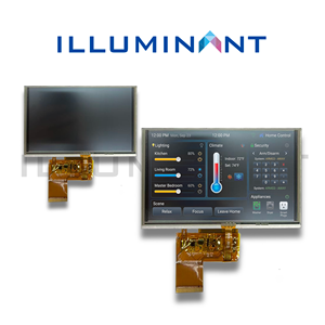 BOE 5 นิ้ว RTP 800x480 จอแสดงผล TFT LCD โมดูล FPC ปลั๊กอินอินเทอร์เฟซ RGB ILI6122/ILI5960 500 นิต 12 นาฬิกา ไฟแบ็คไลท์ LED - Product Image 2