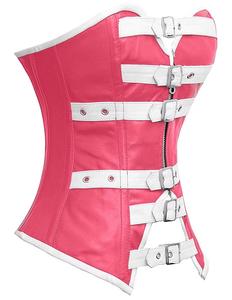 คอร์เซ็ตของผู้หญิงวินเทจชุดกระชับสัดส่วนเซ็กซี่แบบโอเวอร์บัสเทจคอร์เซ็ทผ้าบอร์เคดระบายอากาศทันสมัยสำหรับขนาดใหญ่พิเศษ - Product Image 2