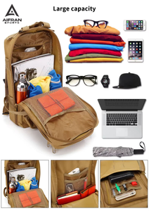 Multi Functional Outdoor Utility <b>Bag</b> Durable Nylon Storage Pack Adjustable Strap Travel Hiking Organizer - Product Image 6