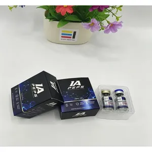 Caja de Embalaje de Papel para Viales Personalizada con Pegatinas de Holograma, Caja de Cartón con Ventana para 1 y 2 Unidades, Logotipo Personalizado OEM - Product Image 6