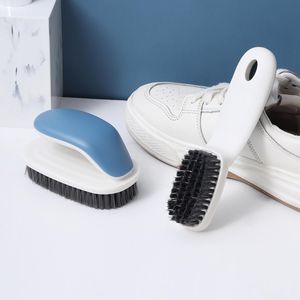 Lot de 2 brosses à linge à poils doux pour nettoyer les chaussures et les taches sur les vêtements, outil de nettoyage ménager - Product Image 3