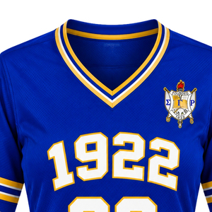 Maillot de football personnalisé pour femmes de la sororité Sigma Gamma Rho, vêtements de sport avec lettres grecques, respirant, à manches courtes, pour équipe athlétique - Product Image 3