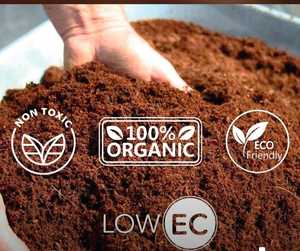 Bloc de tourbe de coco biologique, substrat de terre de coco naturel, biodégradable, léger, respectueux de l'environnement pour la plantation en jardin - Product Image 2