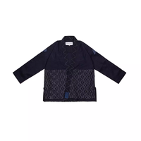 Kimono de Jiu-Jitsu Brésilien Bleu Marine Durable en Tissu Perlé 450 GSM Séchage Rapide Léger pour Compétition et Entraînement Professionnel