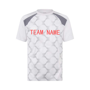 Nueva Camiseta de Fútbol Personalizada 100% Poliéster, Camisetas de Fútbol Sublimadas, Color Personalizado, Nombre del Equipo, Número, Fútbol Soccer - Product Image 1