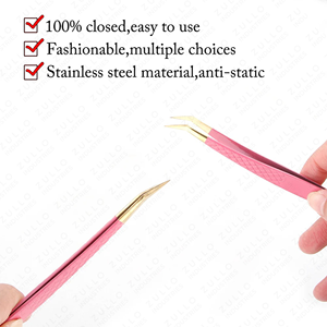 3PCS Eyelash Extension <b>Tool</b> Set Mirror and Tweezers Professional Makeup Lash Kit Stainless Steel Beauty <b>Tools</b> - Product Image 2