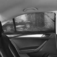 Parasol Universal para Ventana Lateral de Coche, 2 Piezas, Protege a tus Hijos de las Quemaduras Solares, Diseño de Doble Capa, Compatible con la Mayoría de los Vehículos