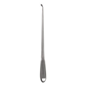 เครื่องมือผ่าตัดกระดูกแบบมืออาชีพ Curette 11 ปลายโค้งกลับ ทำจากเหล็กกล้าไร้สนิม ด้ามจับกลวง ได้รับมาตรฐาน CE - Product Image 1