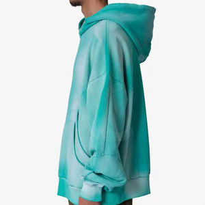 Ropa Deportiva Informal de Manga Larga para Hombre, Sudaderas con Capucha Resistentes al Sol, Diseño Personalizado, Mezcla de Algodón - Product Image 4