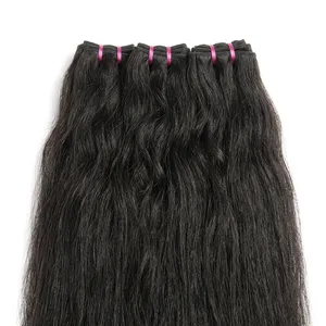100% Remy Weft Straight Highlighted Full Lace <b>Wig</b> Long <b>Black</b> Hair Natural Wave Texture Human Weft Customizable Hair - Product Image 6