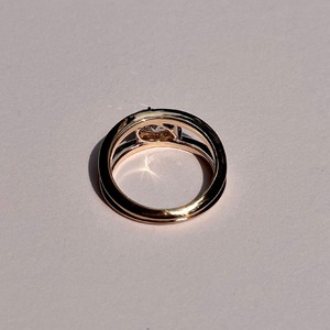 แหวนเพชรทรงหยดน้ำ 1 กะรัต แบบเพียร์คัท เพชรเลี้ยงในห้องปฏิบัติการ ทองคำขาว 14K ตัวเรือนแบบตะกร้าลอย สำหรับงานหมั้นและงานแต่งงานสำหรับผู้หญิง - Product Image 5