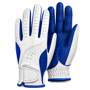 Gants de golf pour gaucher en cuir Cabretta véritable de haute qualité, flexibles, durables, respirants, pour le golf en plein air, en vente - Product Image 5
