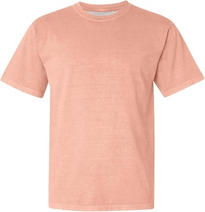 T-shirt à manches courtes pour homme en coton 100% uni - Product Image 1
