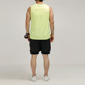 Camiseta sin mangas informal para hombre, estilo musculoso, de algodón, para entrenamiento, gimnasio, fitness, camiseta deportiva para hombre - Product Image 3