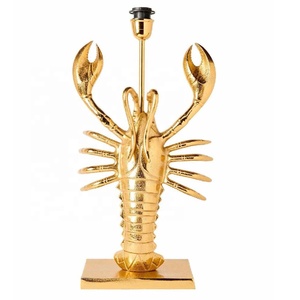 Lámpara de Mesa de Metal de Diseño Mid-Century con Acabado Dorado, Ecológica y Decorativa para Sala de Estar y Dormitorio - Product Image 4