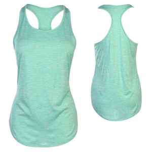 Nueva Camiseta Deportiva Casual de Verano, Tejida y Transpirable, Sin Mangas, Holgada, Ropa de Yoga, Ropa Deportiva para Mujer con Encaje Frontal - Product Image 3