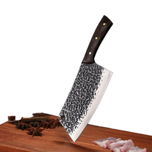 LEGACY BLADES Luxury High Carbon Steel <b>Kitchen</b> Cleaver <b>Knife</b> Ergonomic Wooden Handle Razor <b>Sharp</b> Meat Cleaver Factory - Product Image 3