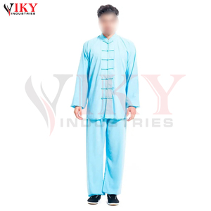 Premium Quality Factory Direct OEM/ODM Service Unisex Accent Wushu Clothing Set Professional <b>Frog</b> Button Kung Fu Uniform - Product Image 4