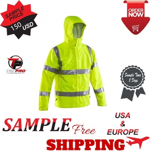 Láminas Reflectantes Prismáticas TriPro Sports, Fluorescentes Amarillo Plateado, Tira de Advertencia Cosida de Poliéster para Ropa, Seguridad - Product Image 3