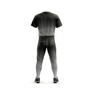 Men <b>Baseball</b> Jersey Uniform <b>Set</b> Modern Design Soft Fabric Lightweight Feel Suitable for Clubs Schools and Team Sports Use - Product Image 1